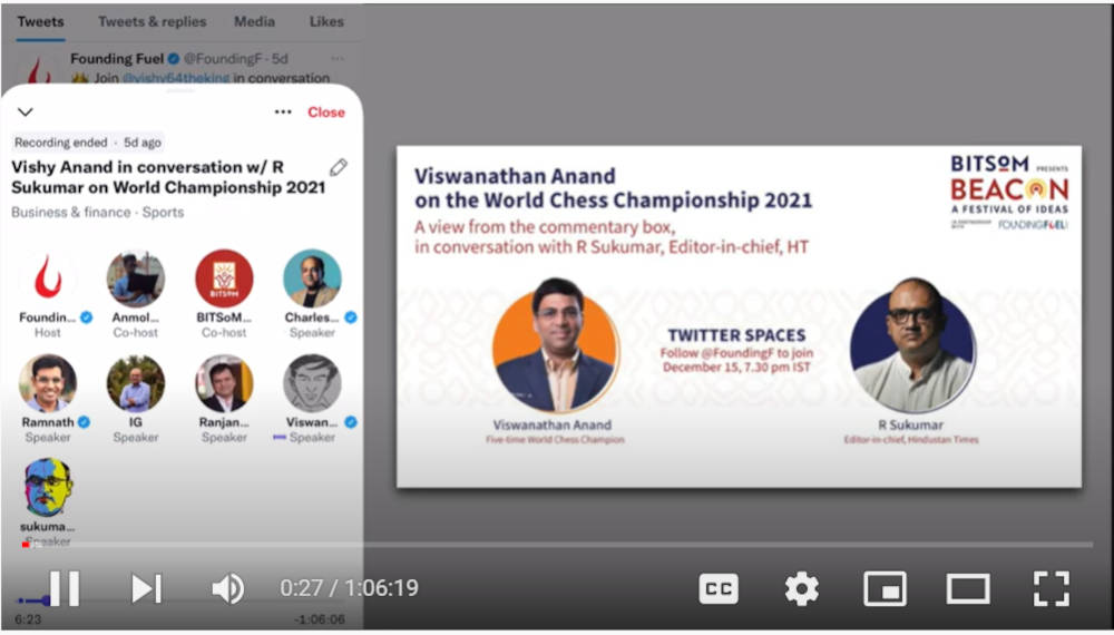 Vishy Anand on what makes champions tick