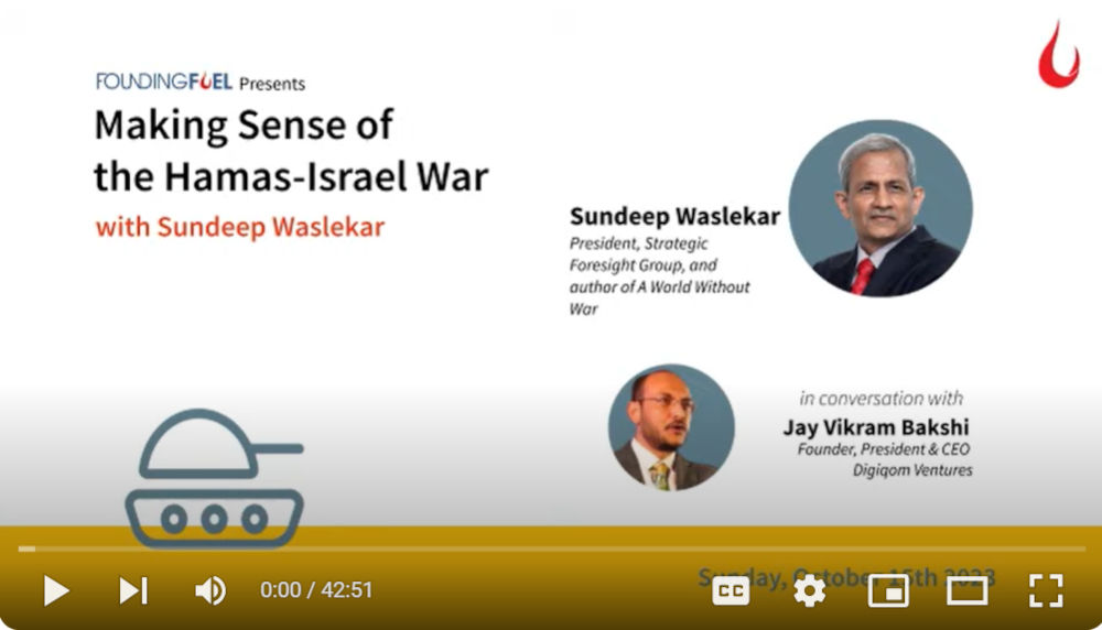 Masterclass: Making Sense of the Hamas-Israel War