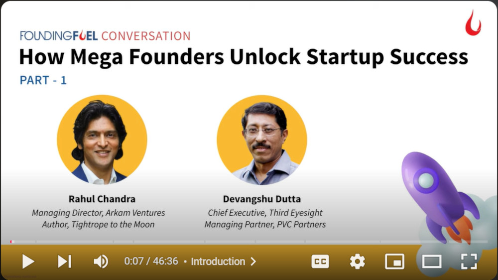 How mega founders unlock startup success - Part 1