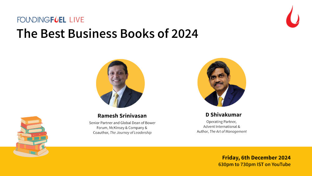 Founding Fuel Live | The Best Business Books of 2024